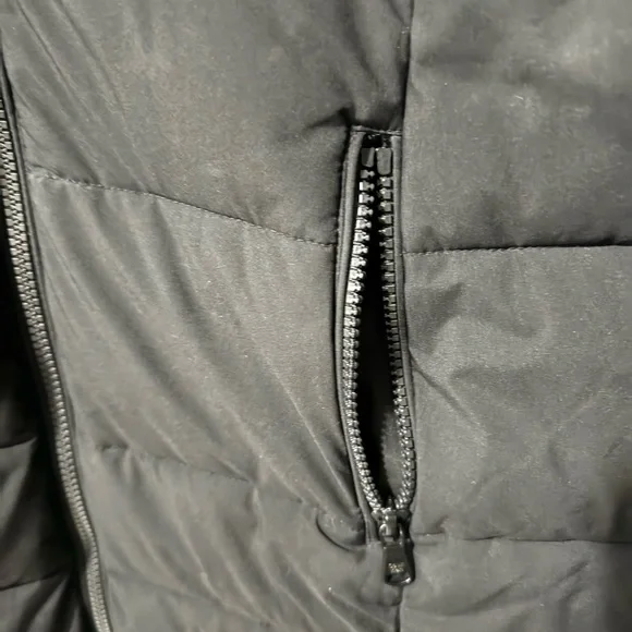 Calvin Klein Women's Charcoal Puffer Jacket - Picture 3 of 9